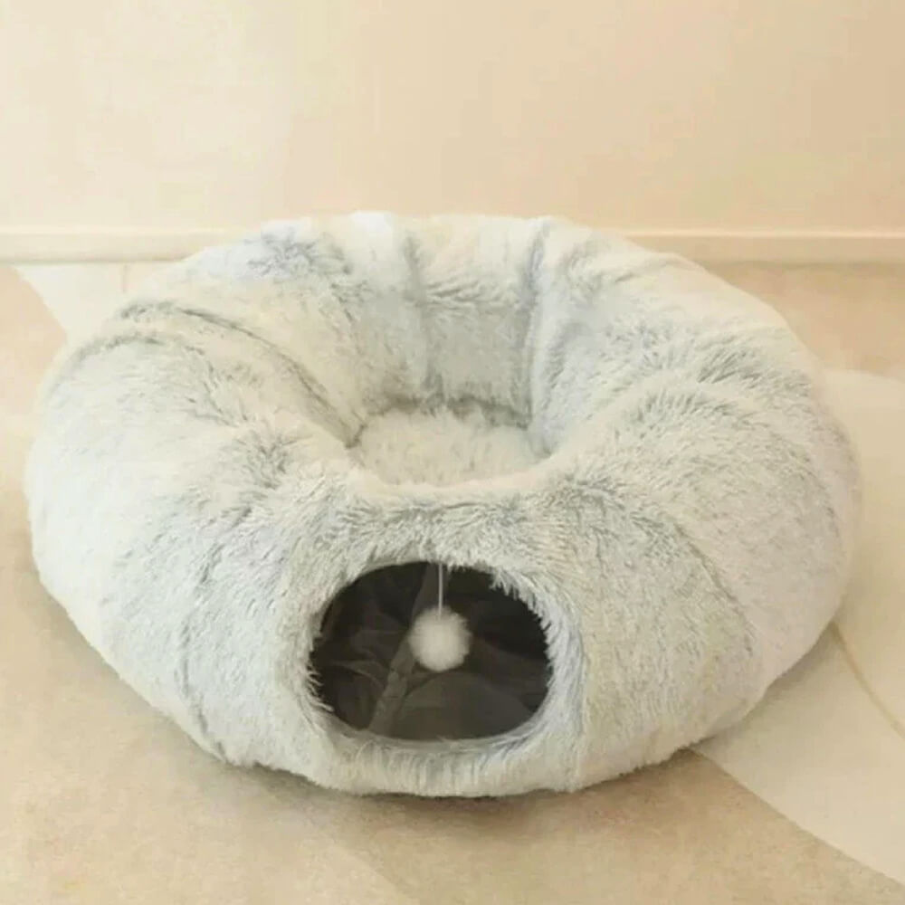 MIDDLEPET™ Donut Shaped Tunnel Cat Bed - MP