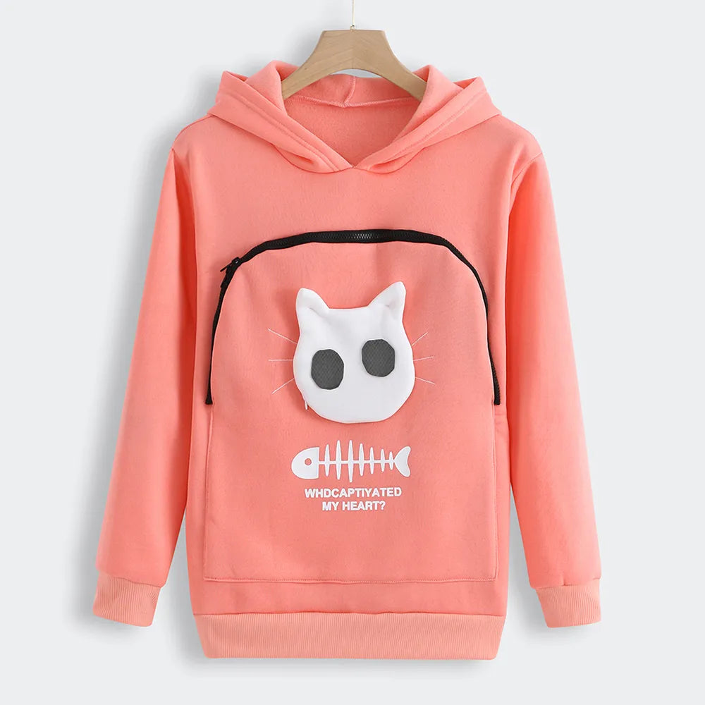 Hoodie for cat lovers Middlepet™