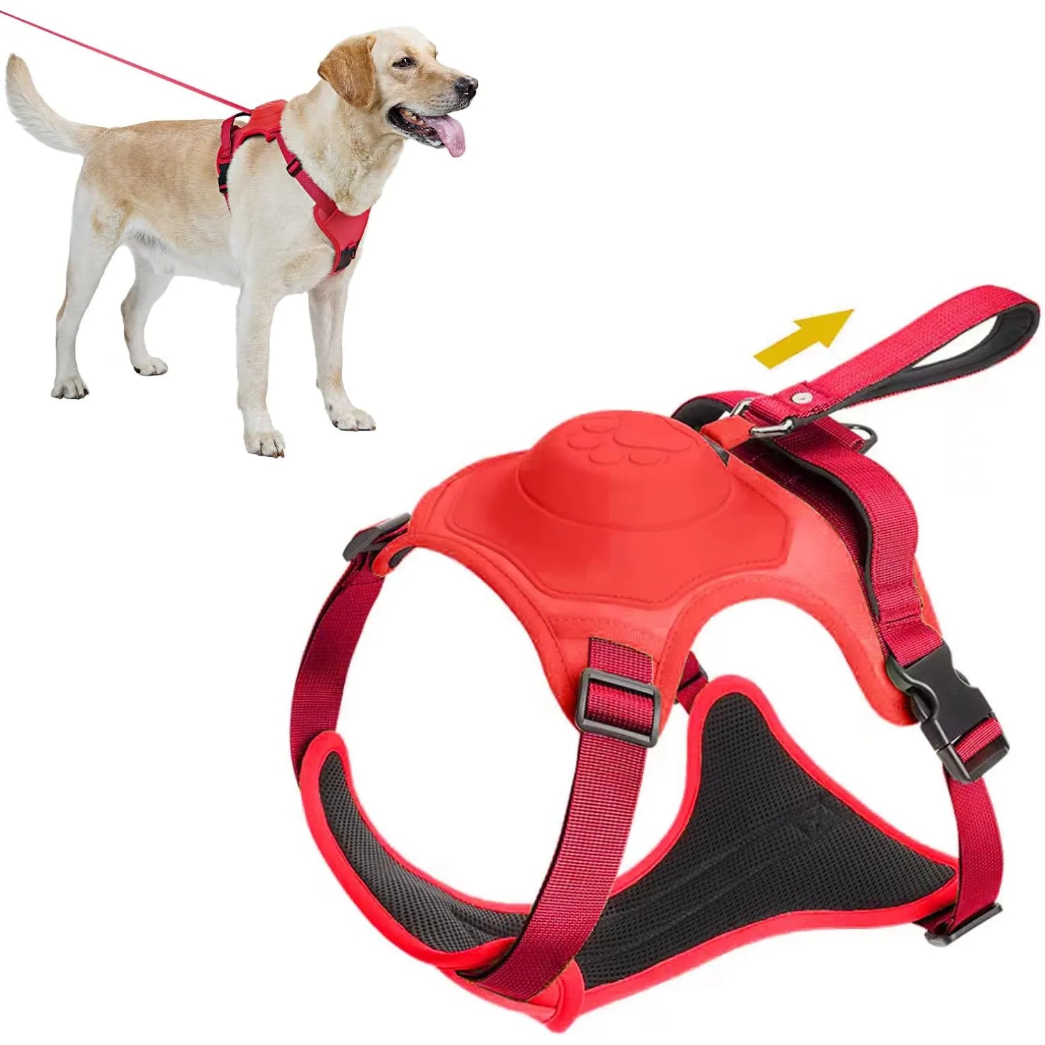 Adjustable Dog Harnesses with Extendable Leash by Middlepet™ - MP