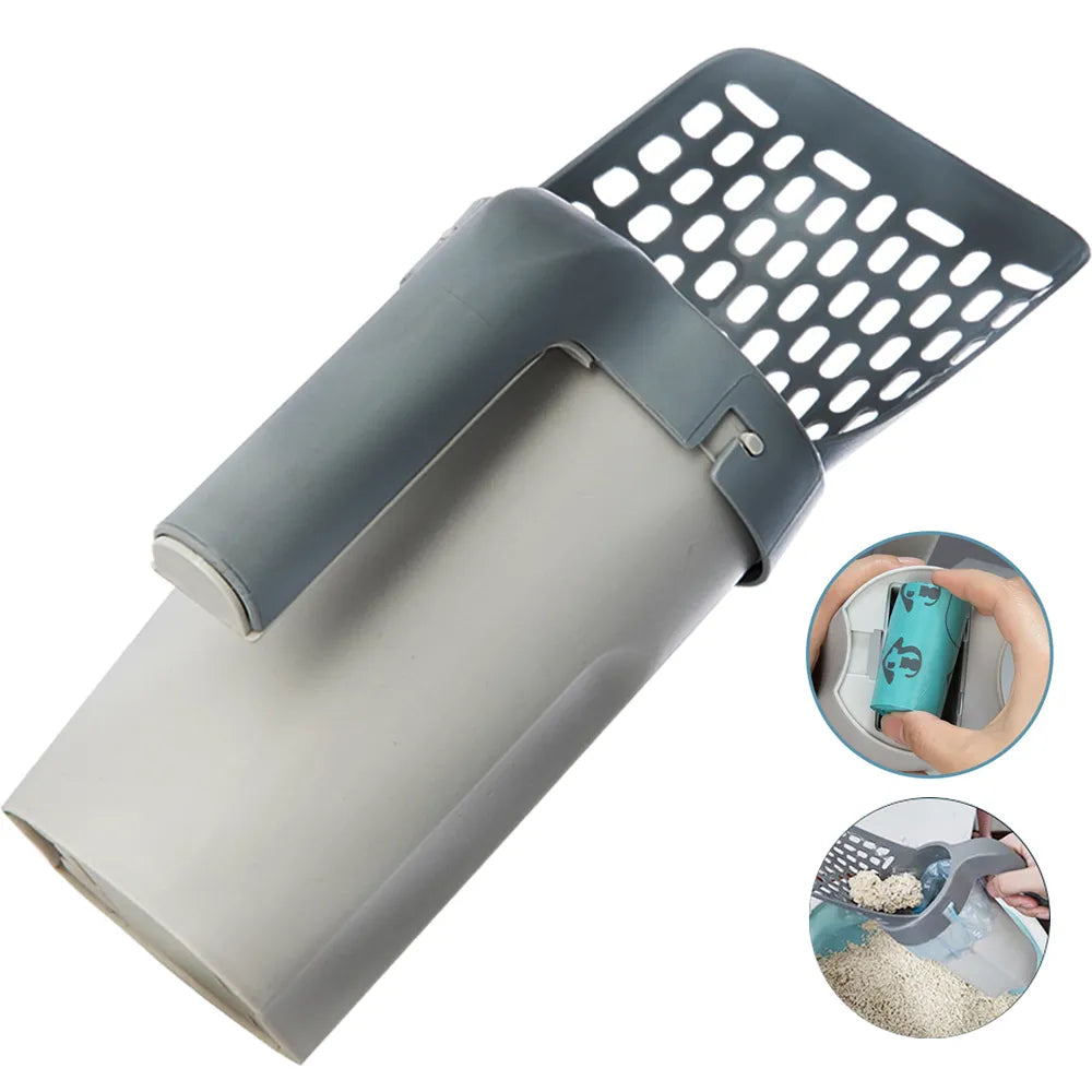 Trash Bag Scoop for Cleaning Pet Waste Middlepet™ - MP