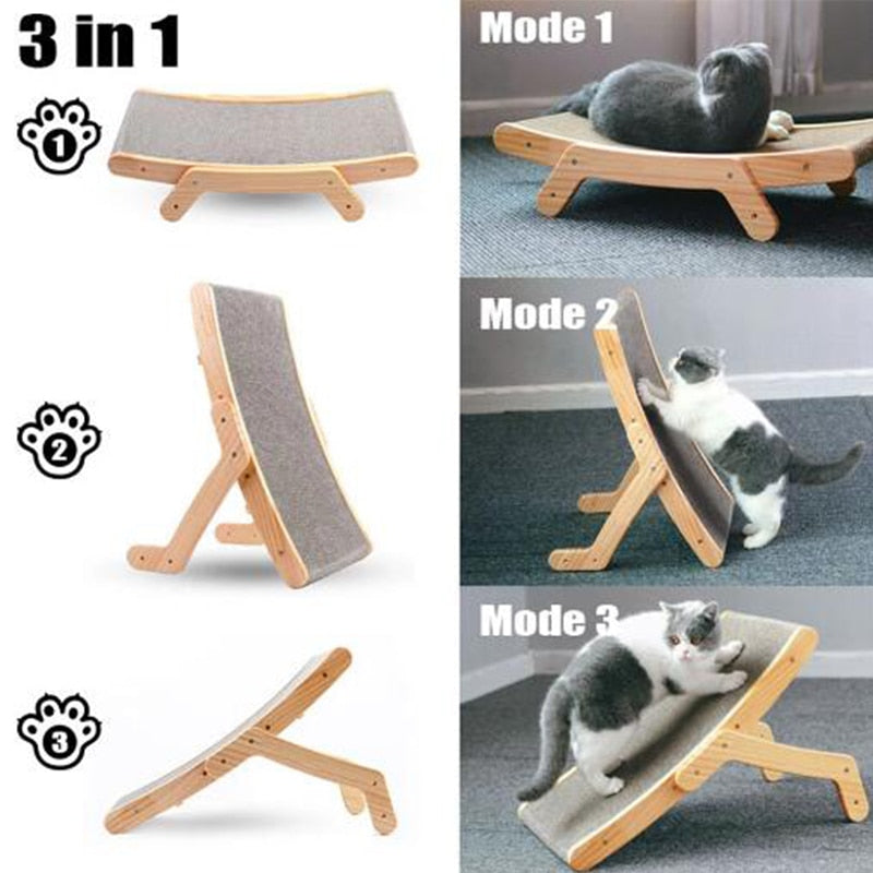 Scratching board Bed 3 in 1 for your pet Middlepet™