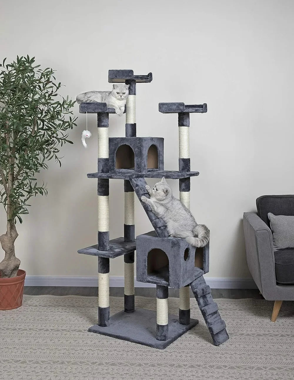 72" Tall Extra Large Cat Tree Middlepet™