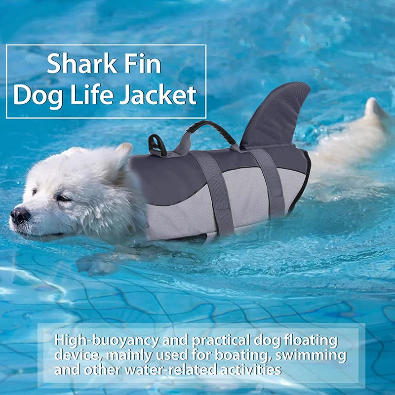 Shark Vest - Doggy Life Jackets. Middlepet™