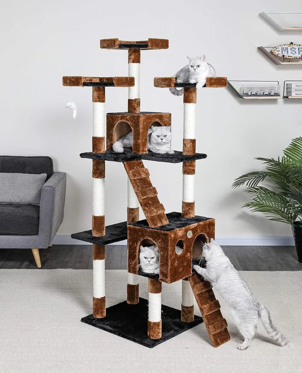 72" Tall Extra Large Cat Tree Middlepet™