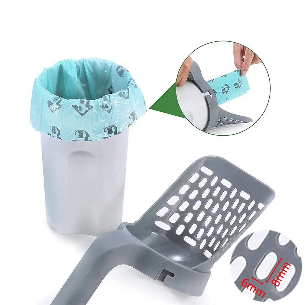 Trash Bag Scoop for Cleaning Pet Waste Middlepet™ - MP