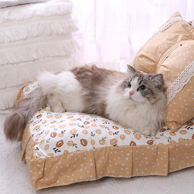 Middlepet™ Bowknot Princess Pet Bed for Dogs & Cats - MP