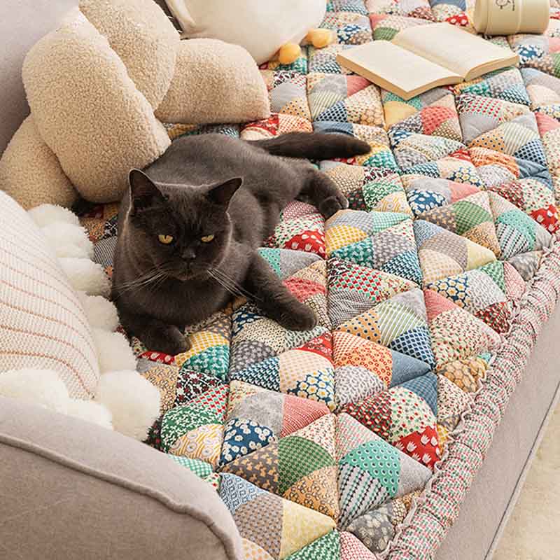 Garden Chic Cotton Pet Bed Cover Middlepet™