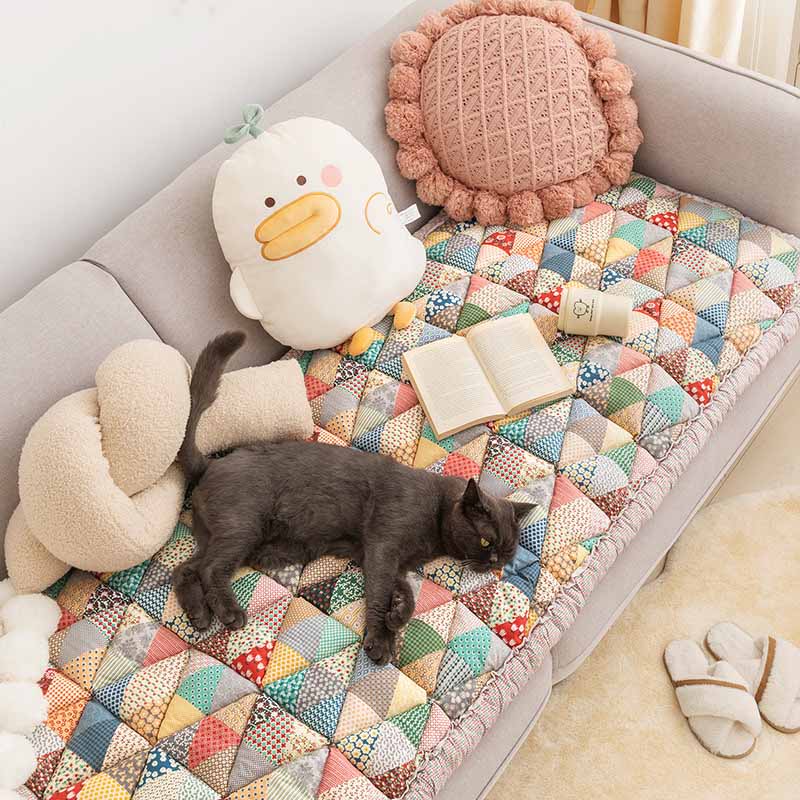 Garden Chic Cotton Pet Bed Cover Middlepet™