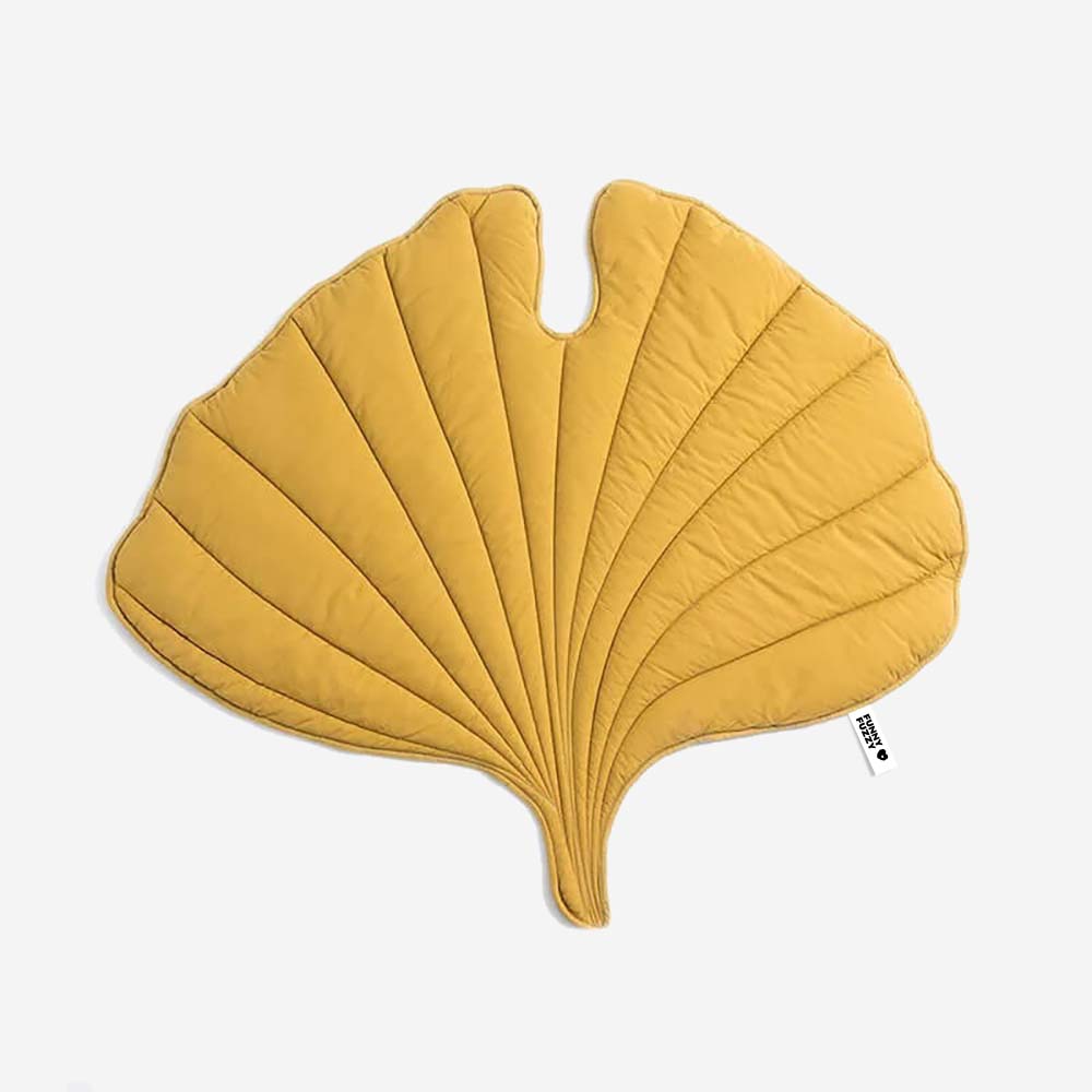 Pet bed Leaf print  - lounge rug Middlepet™