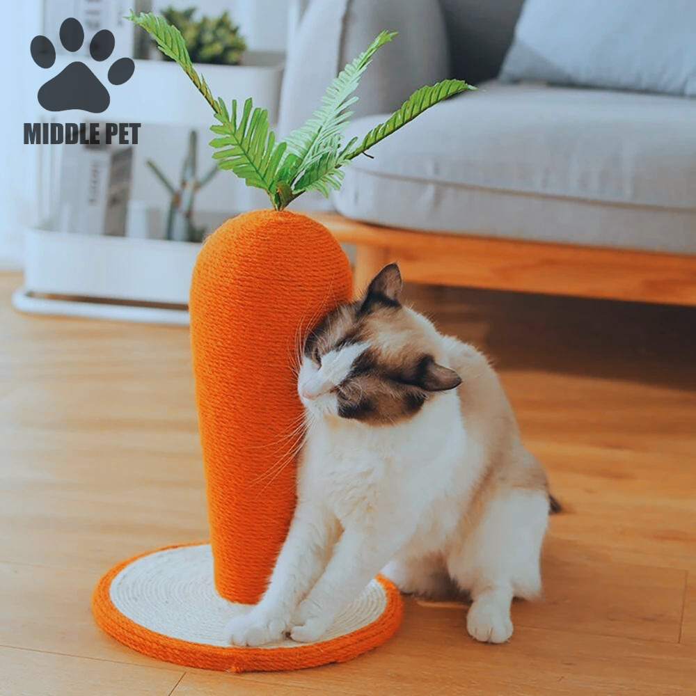 Middlepet™ - Cat Carrot Scratcher